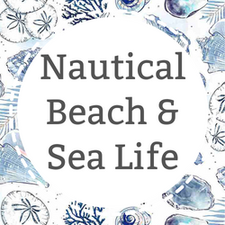 Nautical Sea Life Fabrics